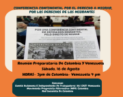 Activistas de Colombia y Venezuela se unen para preparar la Conferencia Continental que se llevará a cabo en México