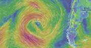 Se acerca un ciclón que traerá tormentas con lluvias intensas y vientos fuertes