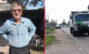 Piden justicia por el hombre que murió atropellado por un camión recolector en La Plata