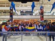 Regresan al país 44 atletas de Panamericanos Asu, entre ellas la esgrimista medalla de oro, Victoria Alejandra Guerrero