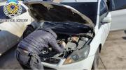 Circulaba en un auto que había sido dado de baja