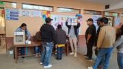 Presidente del TED Tarija da inicio a la votación y pide orden y respeto en las elecciones