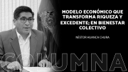Modelo económico que transforma riqueza y excedente en bienestar colectivo (I)
