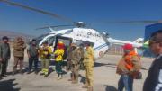 Gobierno despliega aeronaves para sofocar el fuego que pone en riesgo áreas protegidas