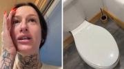 VIRAL: Mujer fue al baño y lo que encontró en el inodoro fue espeluznante, la mandó directo al hospital