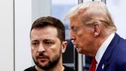 En video: Donald Trump reacciona al peculiar gesto de Zelenskyy a su llegada a la Casa Blanca