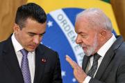 Lula y Noboa relegan las ideologías y deciden promover el comercio entre Brasil y Ecuador