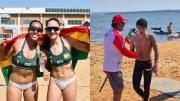 Galindo y Chacón debutan con victoria en el beach vóley panamericano