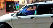 Atraco a taxista: Delincuentes disparan contra un vehículo cuando la víctima huía