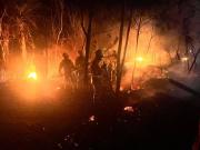 Mantienen alerta roja por riesgo de incendios