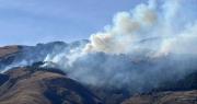 Cochabamba: Incendio en el Parque Tunari moviliza a Bomberos y voluntarios