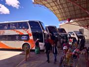 Última salida de buses será a horas 18:00 el sábado por Auto de Buen Gobierno