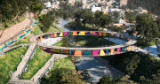 Construcción del Parque Lineal Metropolitano La Paz – El Alto llega al 25,1% de avance