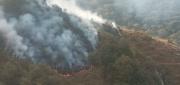 Medirán el daño hídrico que dejó el incendio en Sama