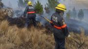 Controlan en 90% incendio en el parque Tunari; unas 200 hectáreas están afectadas