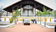 Alcaldía realiza arreglos en el Parque El Arenal y el Altar Papal