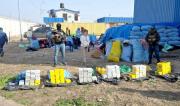 Casi 200 paquetes de droga fueron encontrados en Tarija dentro de bolsas con ropa a medio uso