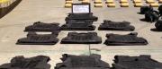 Policía captura a 2 hombres por transportar cocaína en chalecos antibalas