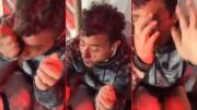 “Pedí perdón”: la intimidante frase del barra de Independiente que golpeaba a un hincha chileno