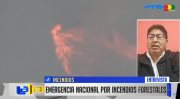 Gobierno declara emergencia nacional por incendios forestales: Calvimontes brinda informe de la situación