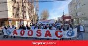 ADOSAC se movilizó y cerró con un acto frente a Casa de Gobierno