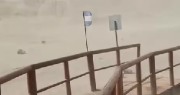 Video: el viento Zonda ya llegó al Norte sanjuanino ¡y también a Ischigualasto!