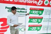 Ciudadanos podrán acceder a 100% de rebaja en multas y 50% en tributos atrasados