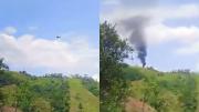 Caos en Colombia: Al menos siete fallecidos después de que un drone derribara un helicóptero de la policía