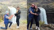 Salto del Agrio: la cascada del amor y una propuesta de casamiento inolvidable