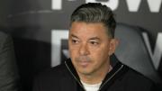 Marcelo Gallardo celebró la clasificación de River en una conferencia de prensa caliente