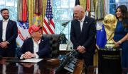 Trump e Infantino anunciaron la fecha y lugar del sorteo del Mundial 2026