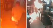 Insólito caso: Hombre prendió fuego a un bar porque le negaron mayonesa para su comida