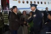 Arce arriba a Colombia para participar de la V Cumbre de Presidentes de los Estados Amazónicos