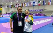 Panamericanos Junior: Sol Sandoval pelea lesionada y gana bronce en karate