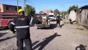La Municipalidad asiste a los damnificados por el incendio en villa Los Sauces