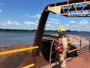 Empresa Siderúrgica exporta 5.015 toneladas de mineral de hierro a Paraguay