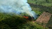 Santa Cruz reporta 181 focos de calor y nueve incendios activos
