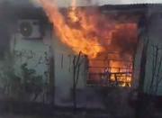 Incendio en Cipolletti dejó un herido y destruyó por completo una casa este sábado