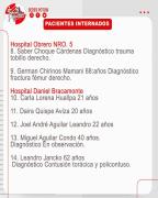 Esta es la lista de heridos que deja la caída de una gradería en la festividad de Ch’utillos