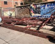 Accidente en Ch’utillos: Una persona aprehendida tras colapso de graderías