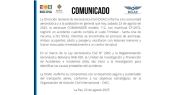 Accidente aéreo en Trinidad deja dos personas heridas, confirma DGAC