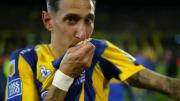 Ser campeón con Central: Di María quebró en llanto en el festejo tras la victoria de Rosario Central ante Newell´s