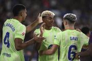 El Barcelona remonta en tiempo añadido y derrota al Levante 2-3