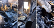 Video: así quedó la agencia de autos de Ensenada tras el incendio intencional que arrasó con todo