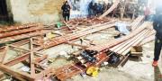 Caída de gradería en el convite de Ch’utillos deja 15 heridos y aprehenden a una persona