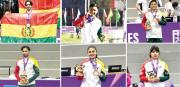 Éxito boliviano: Seis medallas en los Panamericanos Junior