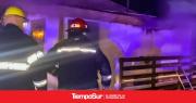 Un cortocircuito provocó un incendio en una vivienda de calle 35