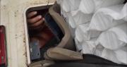 Rescatan con una amoladora a un hombre que agonizaba entre los fierros que dejó un accidente