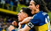 Boca le ganó a Banfield con goles de Edinson Cavani y Miguel Merentiel por el Torneo Clausura