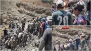Milagroso rescate: Encuentran con vida a las tres personas que quedaron sepultadas cuando buscaban oro en Teoponte